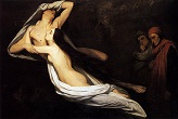 SCHEFFER/The_Ghosts_Of_Paolo_And_Francesca_Appear_To_dante_And_Virgil_1835